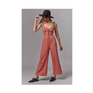 UO Ashley Button-Down Tie-Back Jumpsuit